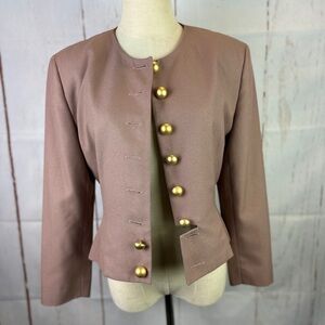 Liebe Han Women’s Blazer Elegant Pink Size S